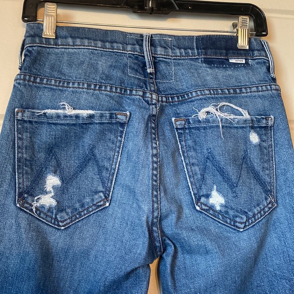 MOTHER Insider Ankle Jean in Testing The Waters Size 26 - Picture 6 of 10